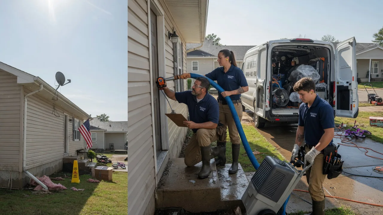 Ceiling Water Damage Restoration in Morland, KS near me